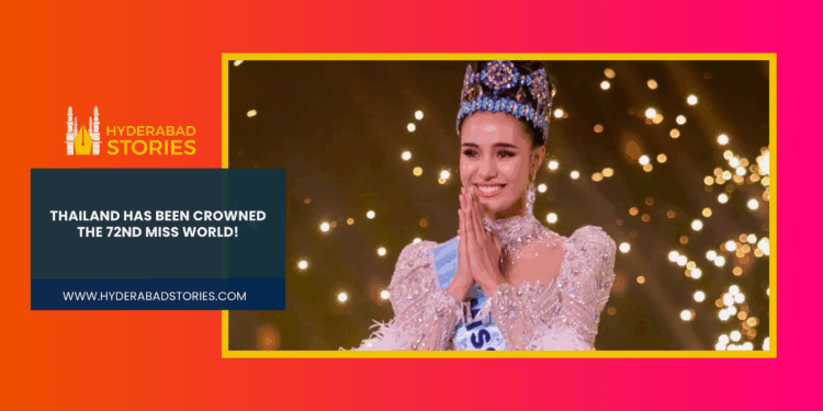 Thailand has been crowned the 72nd Miss World!
