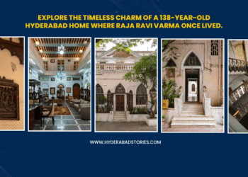 Explore the timeless charm of a 138-year-old Hyderabad home where Raja Ravi Varma once lived.