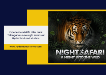 Discover the wild side at night with Telangana’s night safari parks in Hyderabad and Muchar