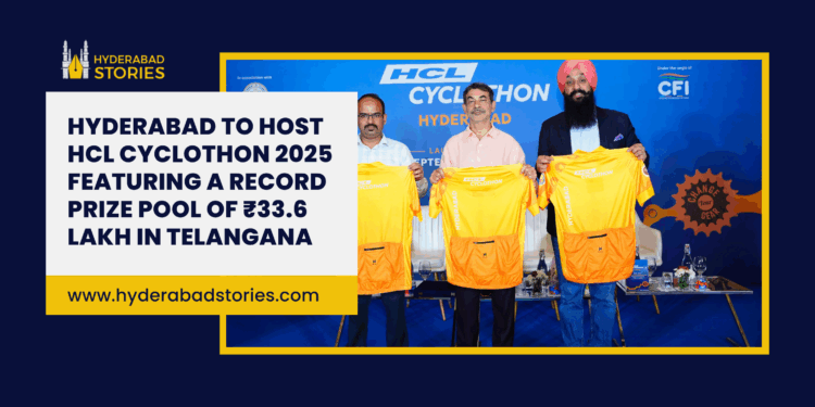 Hyderabad to Host HCL Cyclothon 2025 Featuring a Record Prize Pool of ₹33.6 Lakh in Telangana
