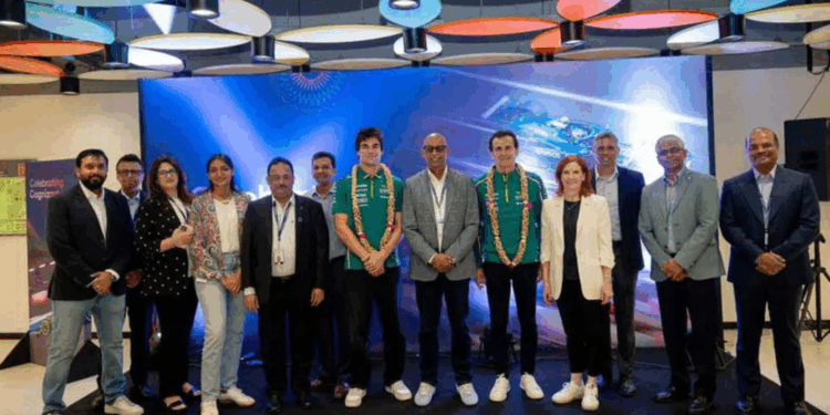 Aston Martin F1 Star Lance Stroll Inspires Innovation at Cognizant Hyderabad