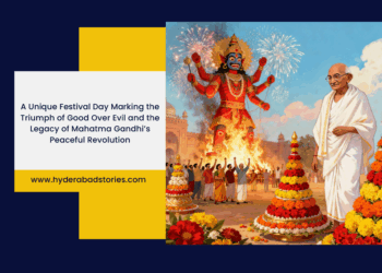When Tradition Meets Tribute: Celebrating Dussehra and Gandhi Jayanti Together in Hyderabad