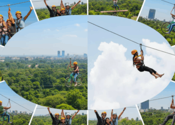 Hyderabad’s Latest Sky-High Adventures: Zip-Lining and Sky-Cycling Await You
