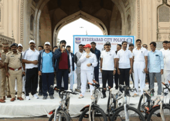 Cyclothon held in city to honour police martyrs