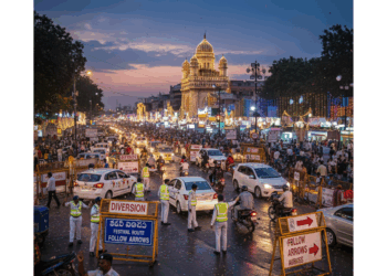 Hyderabad Traffic Police to Implement Route Changes on October 22-23 for Smooth Flow During Festivities