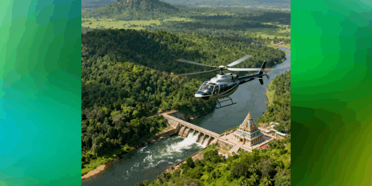 Sky High Spirituality: Helicopter Rides from Hyderabad to Srisailam Set to Launch Soon