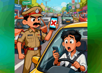 Hyderabad Police Crack Down on Mobile Phone Use While Driving; Over 80,000 Booked in 2025