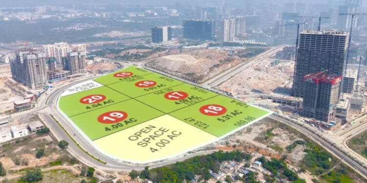 Neopolis Auction Buzz: Plots 17 & 18 Hit the Block in Hyderabad’s Premier Real Estate Zone