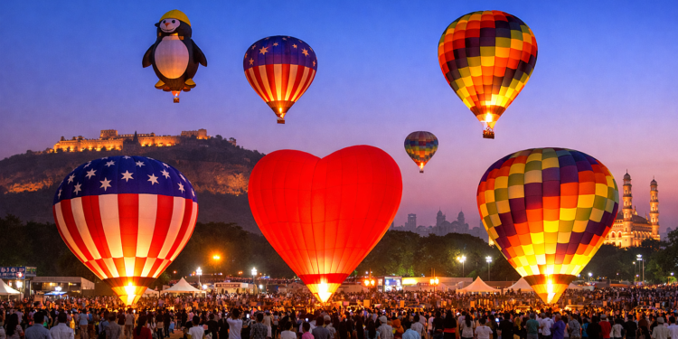 Hot air balloon festival set to take off in Hyderabad from January 16, offering morning rides and night glow spectacles