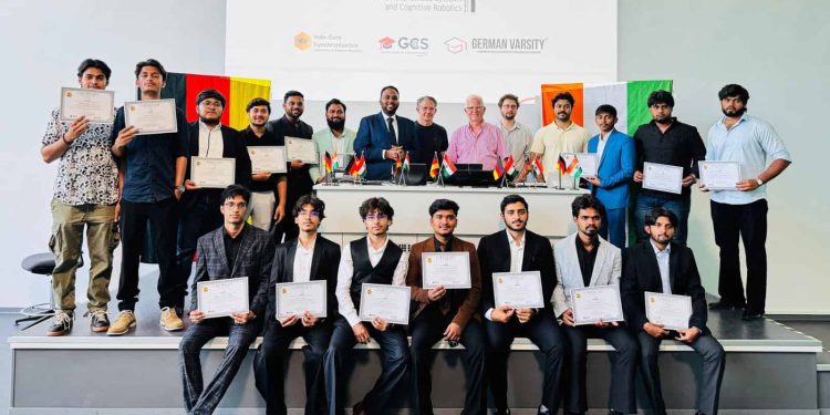 Global Exposure: Hyderabad Engineering Students Master AI and Robotics in Germany