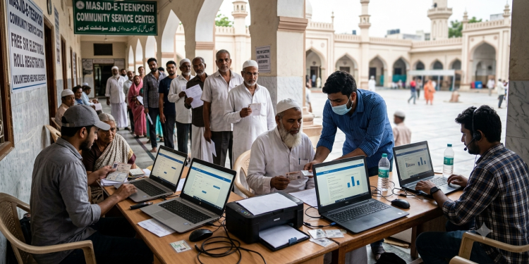 The Digital Minarets: How a Hyderabad Mosque is Rewriting the Rules of Community Service