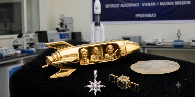 From Hyderabad to Space: Vikram-1’s Maiden Mission to Carry Nano-Tributes of India’s Science Icons