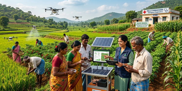 From Farms to Pharma: How Telangana is Using AI to Bridge the Rural-Urban Divide