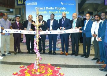 Hyderabad Airport Welcomes Saudi Budget Carrier flyadeal